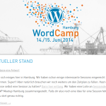 Am 14. und 15. Juni trifft sich die WordPress-Szene
