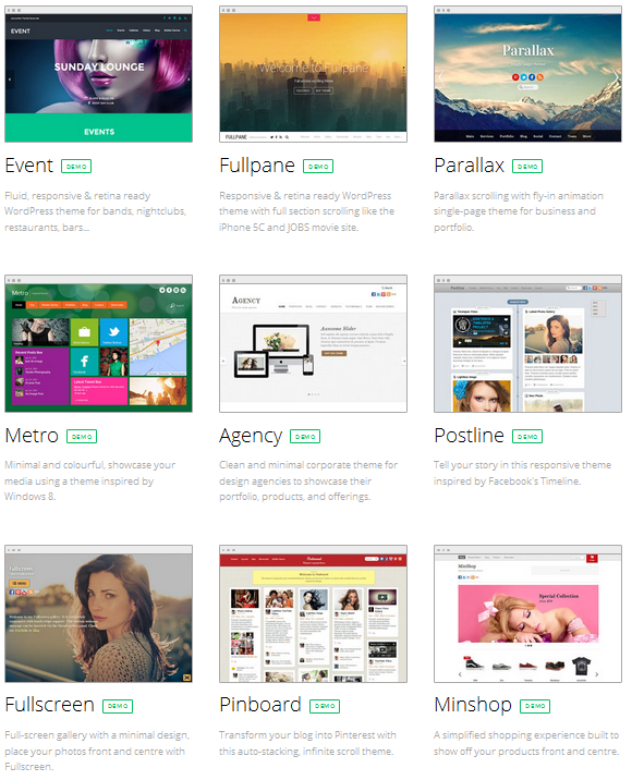 themify featured themes