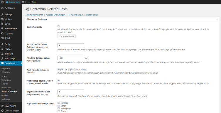 Contextual Related Posts