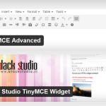 TinyMCE Advanced und Black Studio TinyMCE Widget