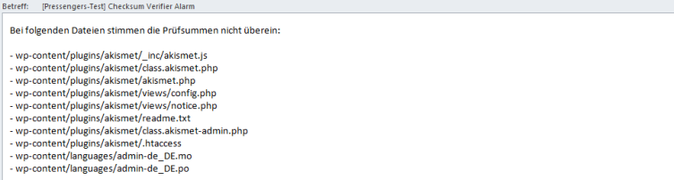 Checksum Verifier-email1
