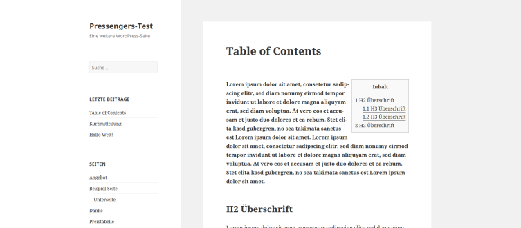 Table of Contents-Frontend2