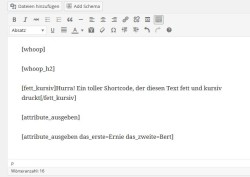 Shortcodes für WordPress erstellen | pressengers