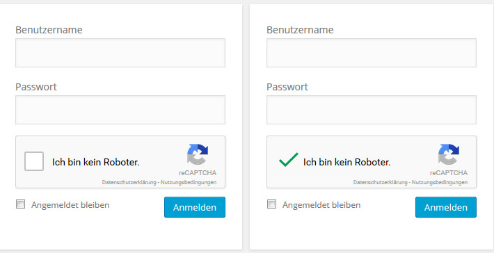 WordPress Plugin Google Captcha Login