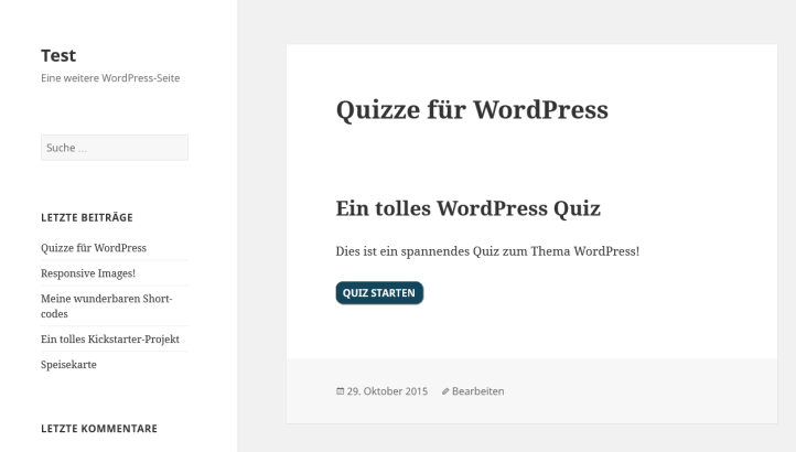 WordPress-Plugin-Wp-Pro-Quiz-starten