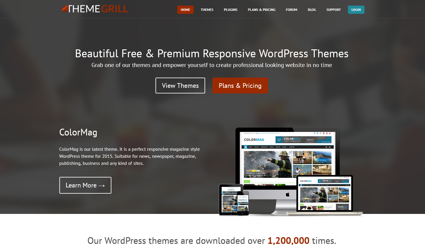 WordPress Themes auf ThemeGrill