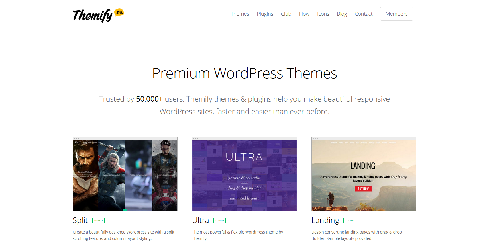 WordPress Themes auf Themify