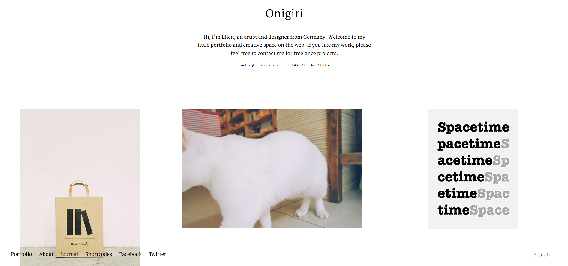 WordPress Theme Onigiri