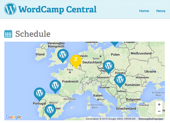 WordCamps Europa 2016