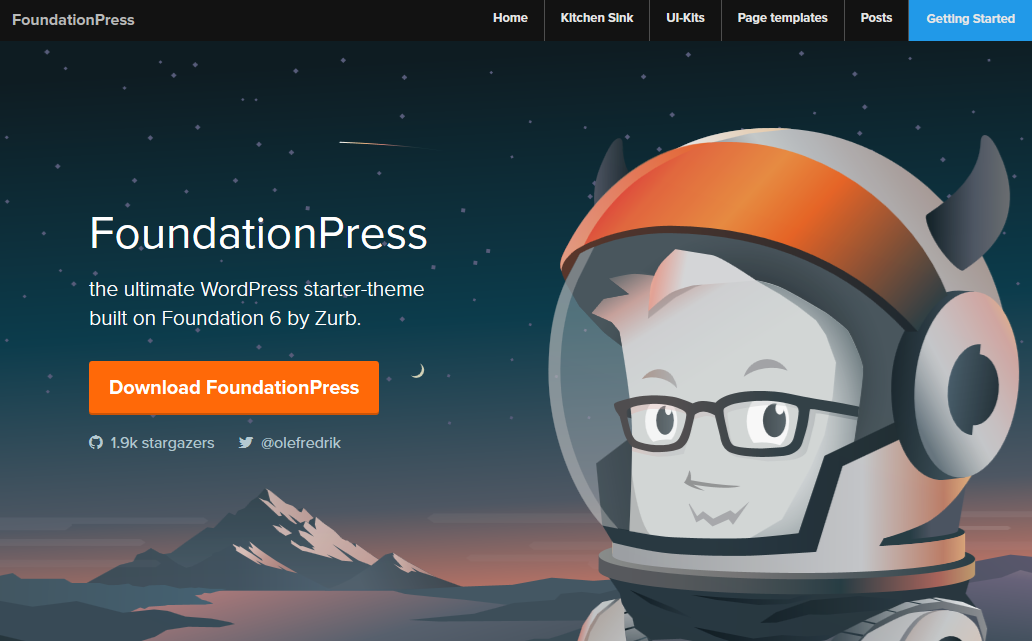 WordPress Basis Theme FoundationPress