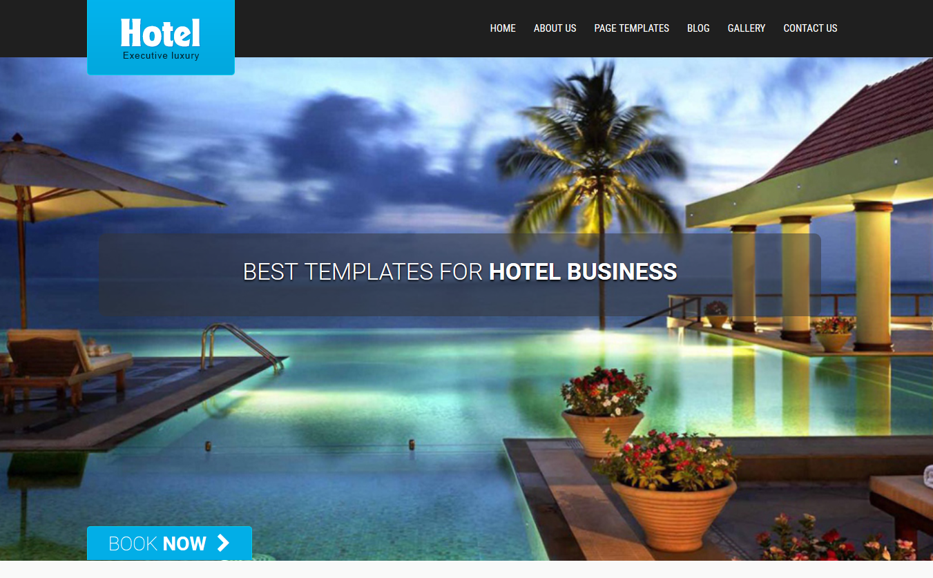 Demo des WordPress Themes Stay Here Hotel