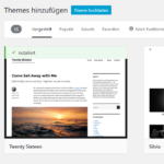 Gekauftes WordPress Theme installieren in 3 Schritten