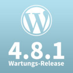 WordPress 4.8.1 Wartungsupdate